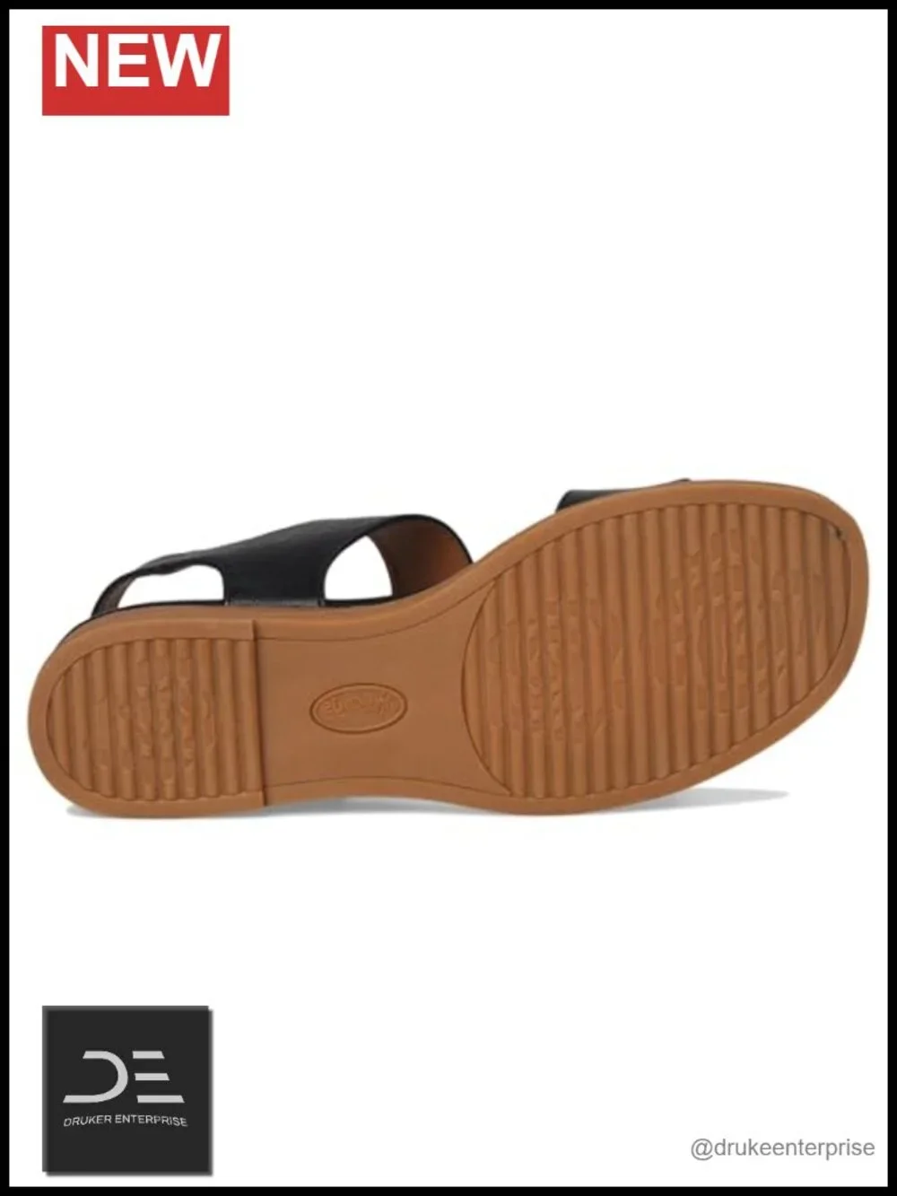 Eurosoft Women's Mallory Casual Wedge Sandals Faux Leather Hook & Loop